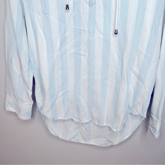 Rails Uli Corset Tie Block Stripe Shirt Size S - Picture 7 of 11